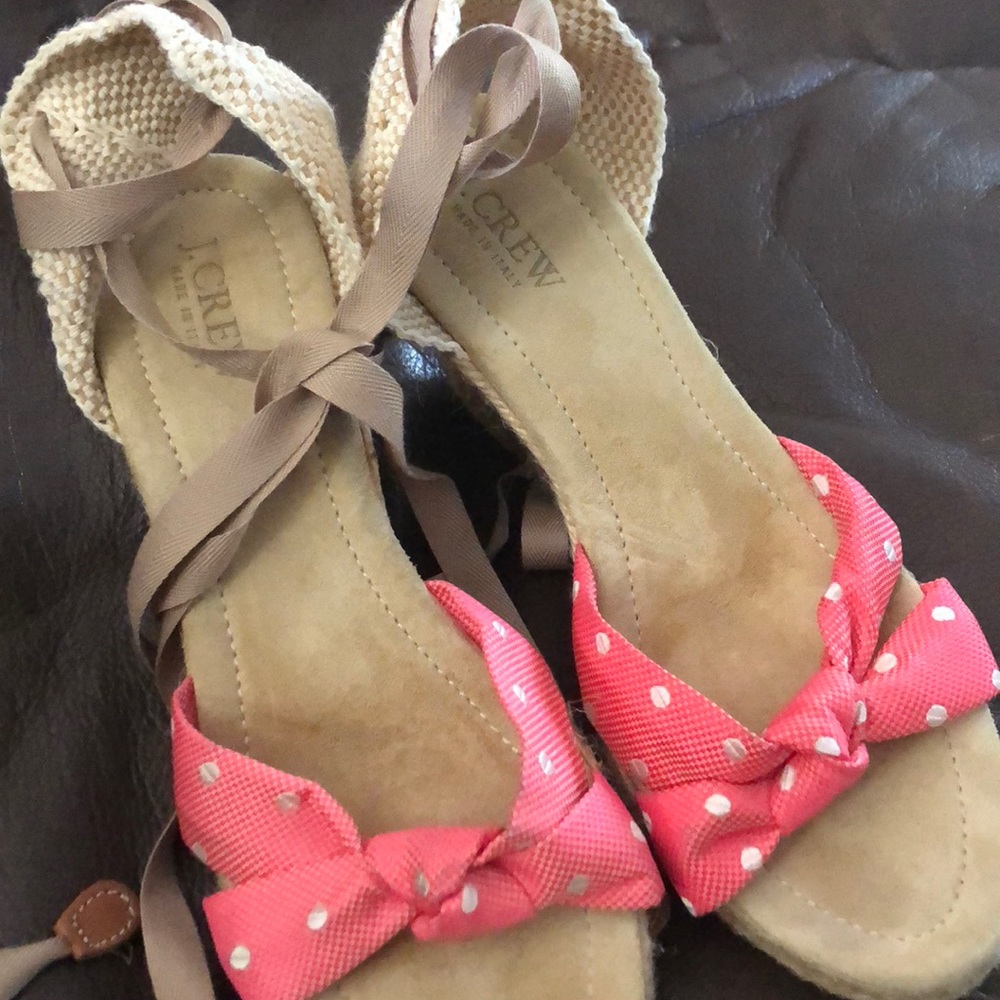Shoe size 8 J Crew sandals